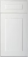 Beveled & Slim Shaker Collection Deluxe White